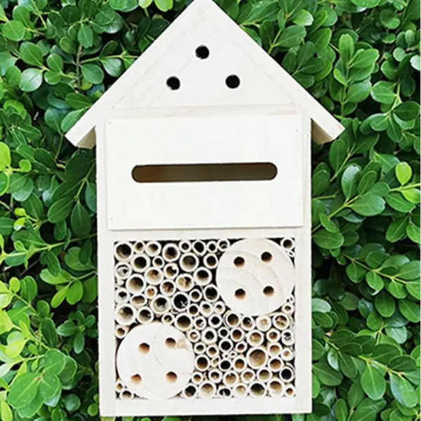 Beekeeping Bee house wooden bamboo for mason beehive