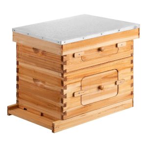 Wax Coated Langstroth Beehive