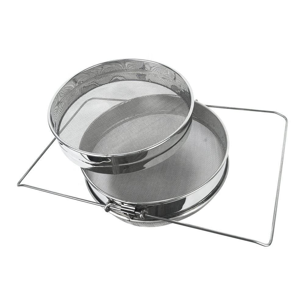 Stainless Steel Honey Bee Strainer Double Sieve Honey Strainer