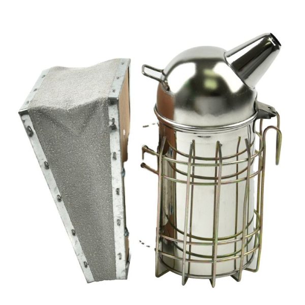 Stainless Steel Bee Smoker with Round Head