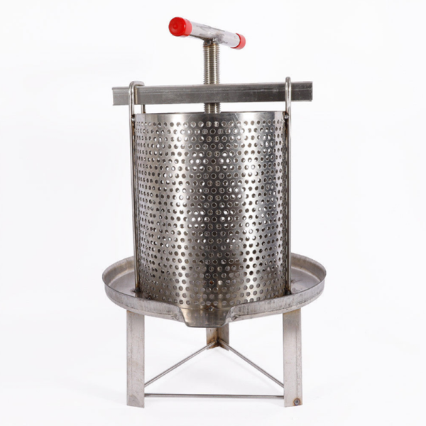 Manual Mesh Honey Wax Press Extractor Stainless Steel Honey Presser