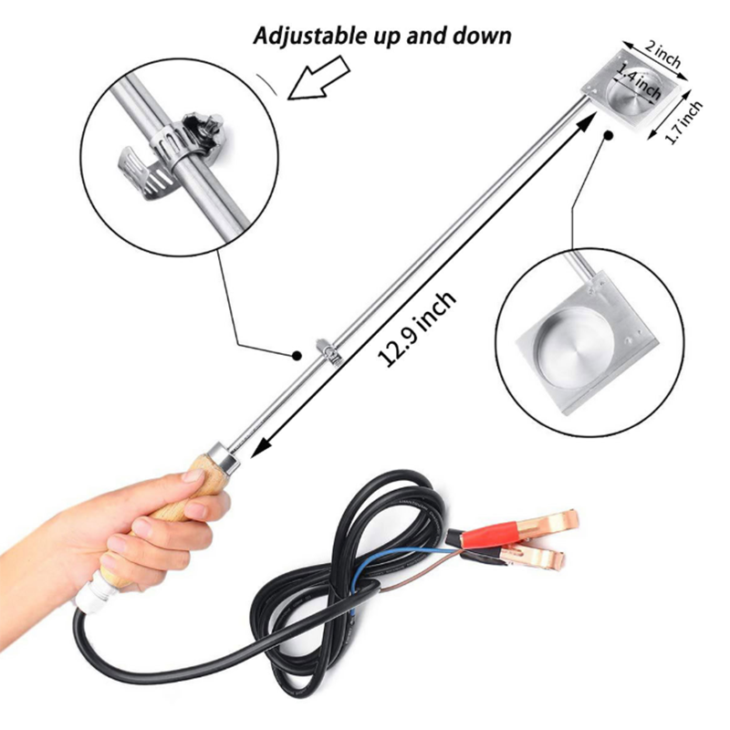 Oxalic Acid Vaporizer for Bee Vaporizer Evaporato Treatment Hive Tools