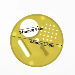 Rotating Plastic Beehive Disc - Beekeeping Tool for Beehive Entrance