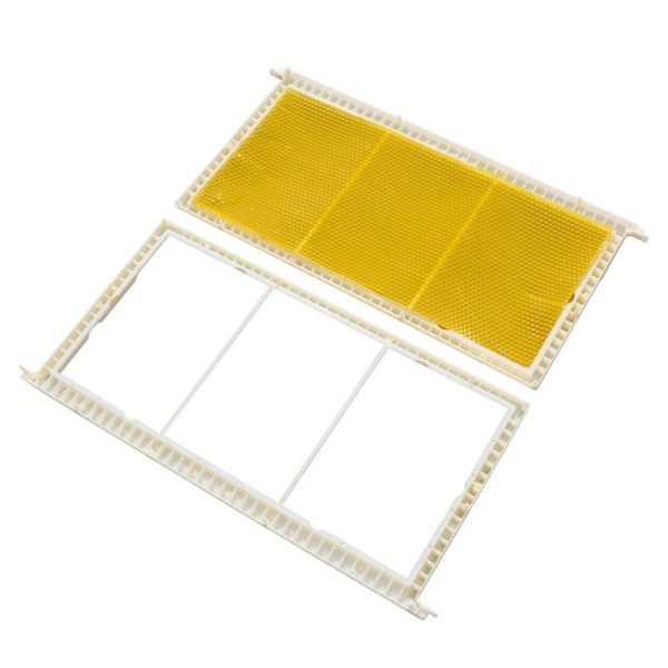 Beekeeping Equipment: 20pcs Reusable Honeycomb Plastic Frames