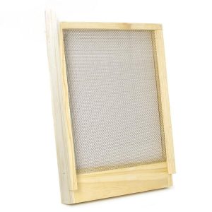 Beekeeping Equipment Hive Accessories 10 Frames Langstroth Beehive Base Wood Beehive Screened Bottom Board