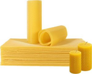 Wholesale Beekeeping Supplies: Organic Beeswax Sheets for Beehive Foundations