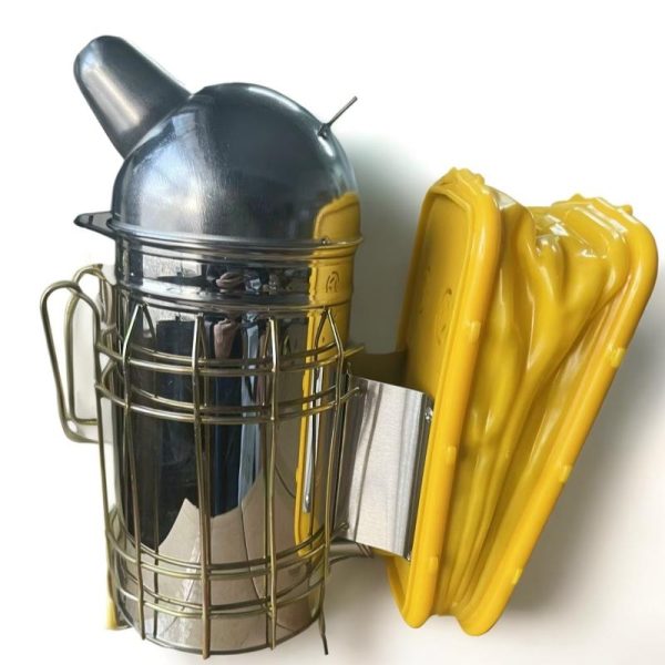 Round Yellow Plastic Smoker or beekeeper