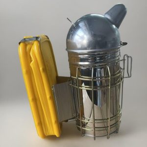 Round Yellow Plastic Smoker or beekeeper