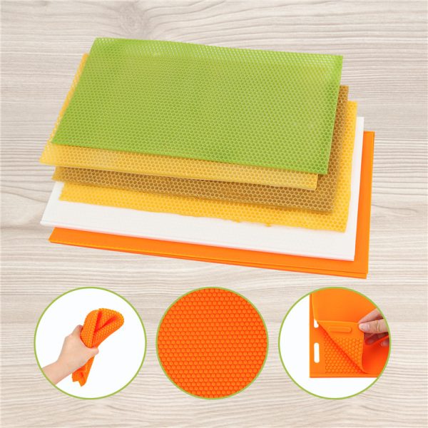 Beekeeping silicon beeswax press Beehive Basis Mould for Honeycomb Sheets Making