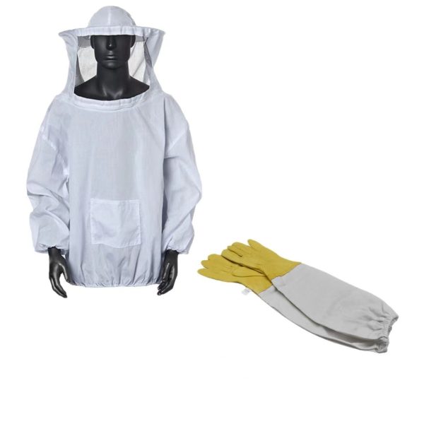 Beekeeping Suit with Gloves and Protective Gear Set