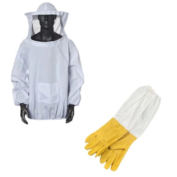 Beekeeping Suit with Gloves and Protective Gear Set