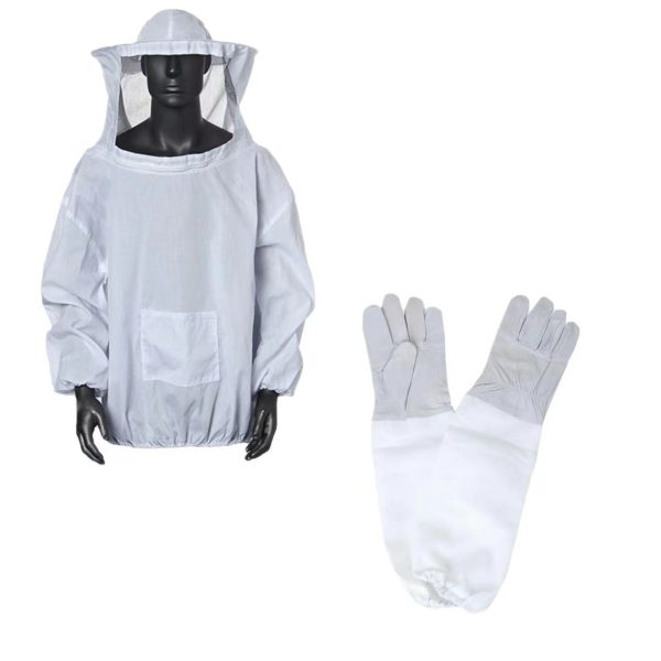 Beekeeping Suit with Gloves and Protective Gear Set