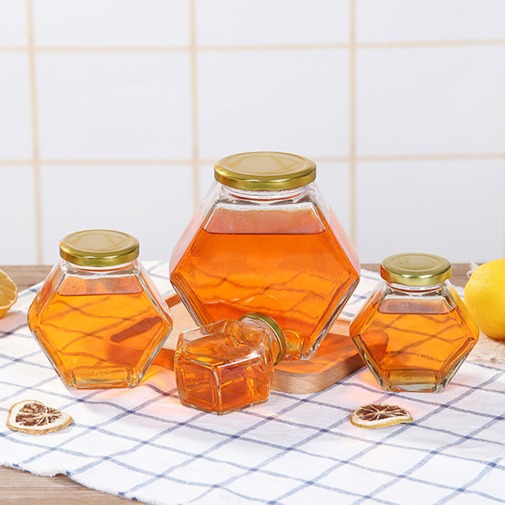 Honey Glass Jar