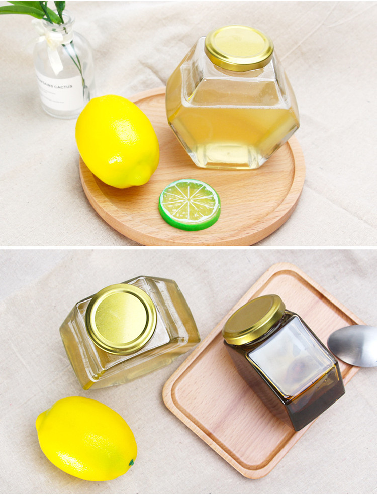 Honey Glass Jar