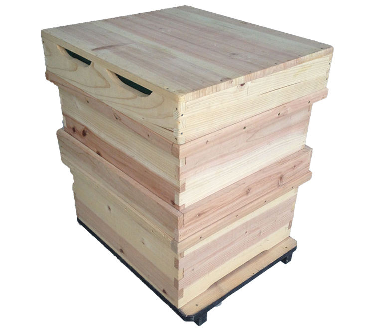 Beekeeping Equipment one or two layer Korea style Bee Hives for honey bee hive for Korea bee hive