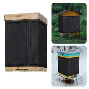 10 Frame Winter Bee Hive Wrap, Beehive Protection Cover, Cozy Windproof Waterproof Warm Bee Hive Insulation Wrap for Most Bee Hive