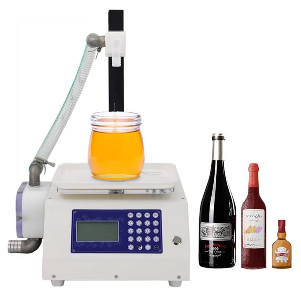 Honey Oil Liquid Weighing Filling Machine Electric Automatic Honey Filling Machine